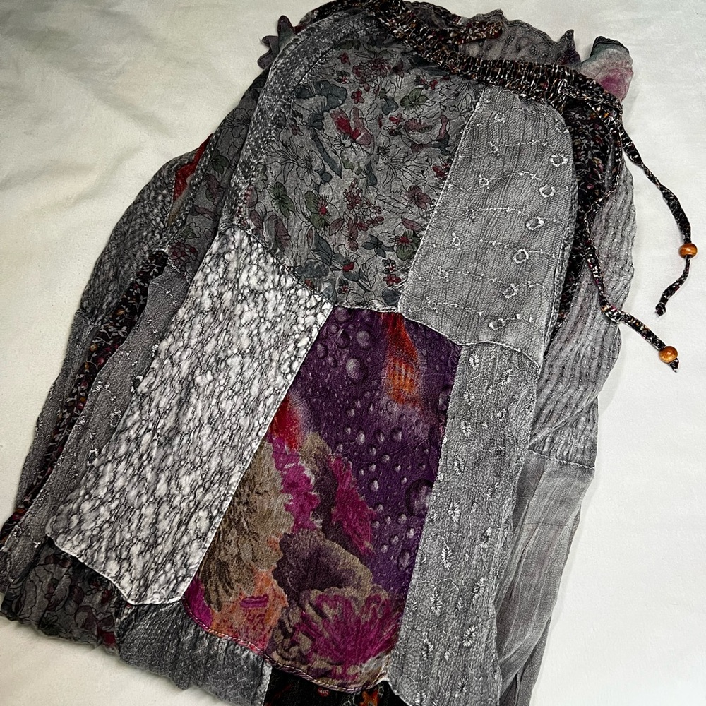 New! Boho lightweight Patchwork Pants